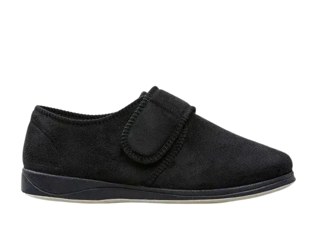 Padders Charles Slippers in Black