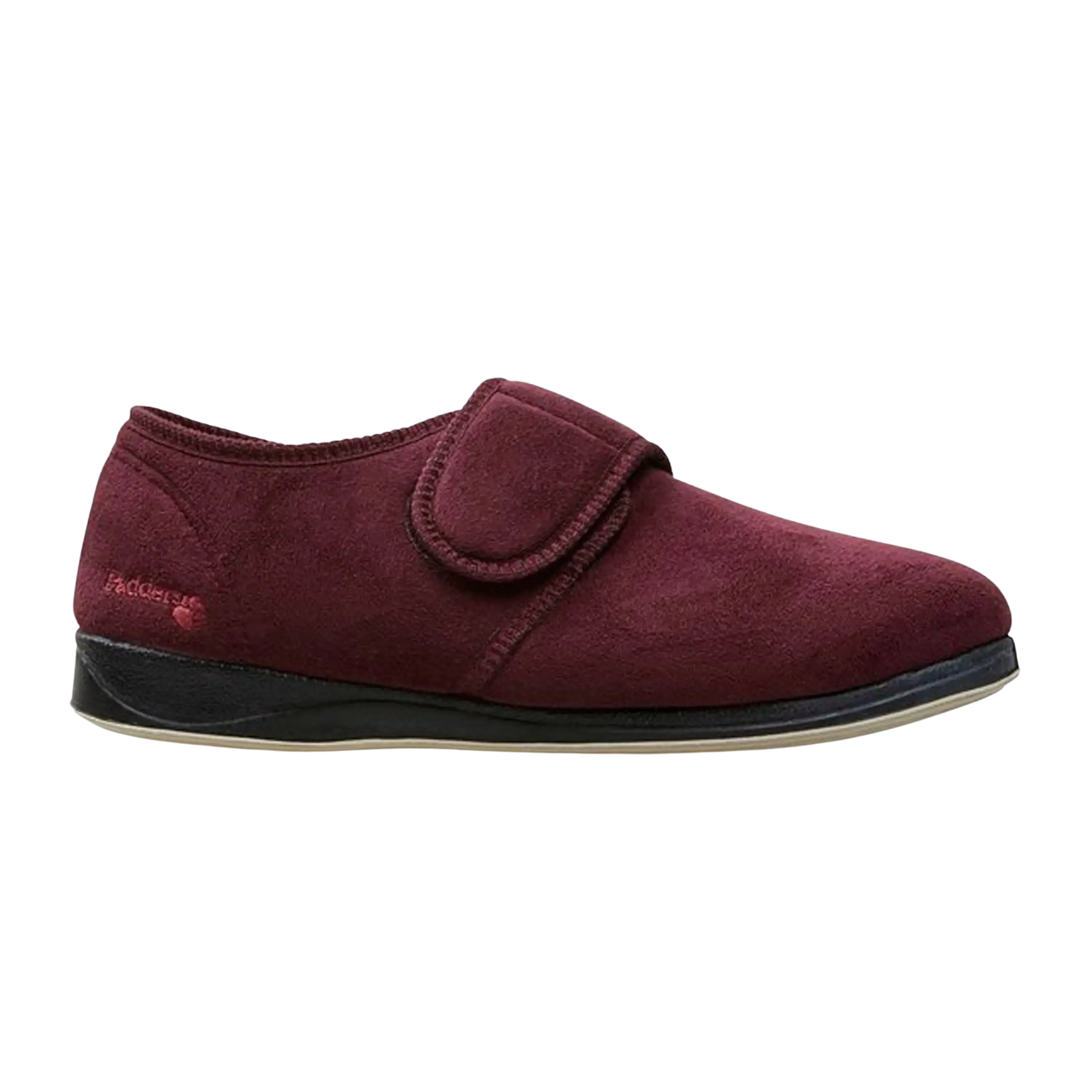 Padders Charles Slippers in Burgundy