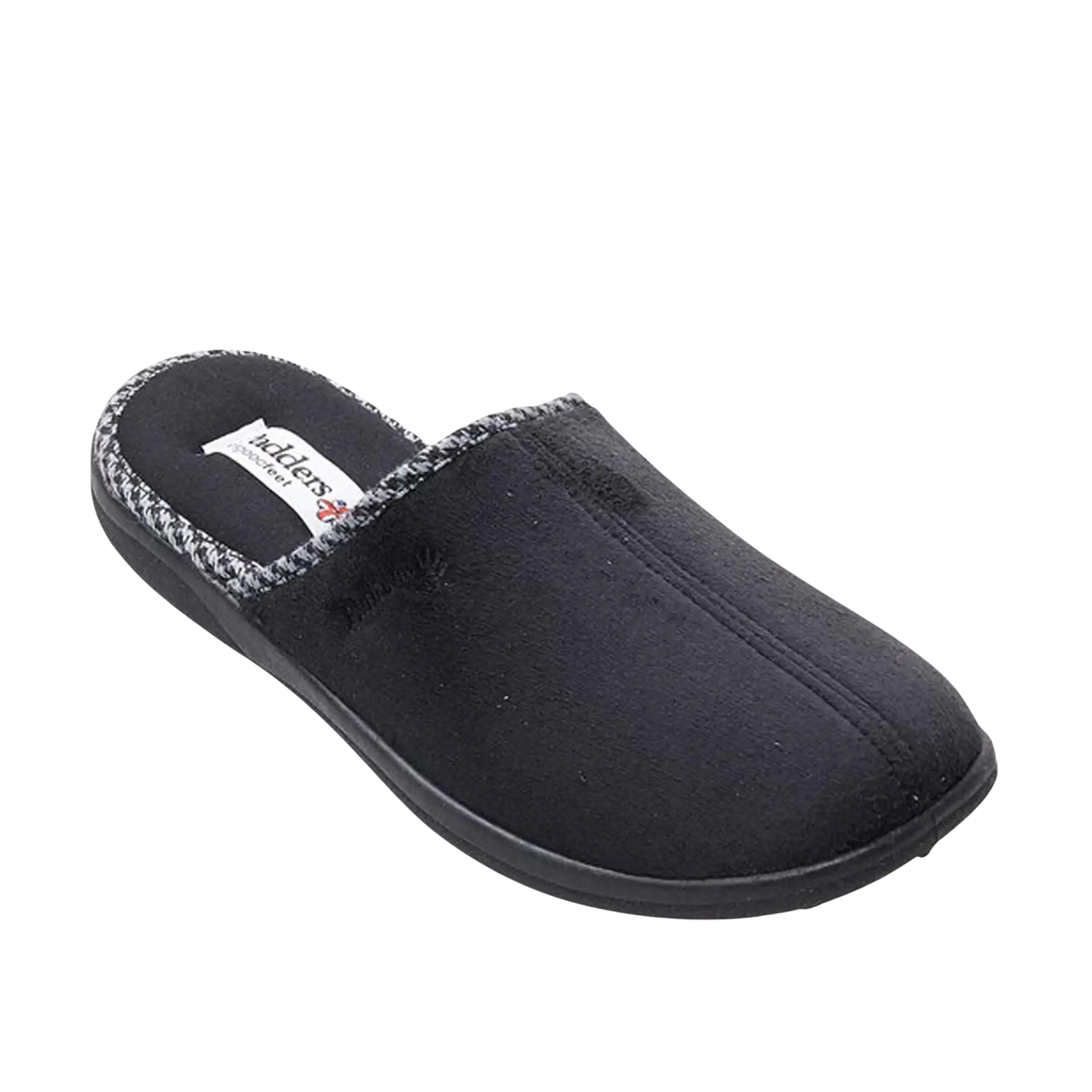 Padders Luke Slippers in Black