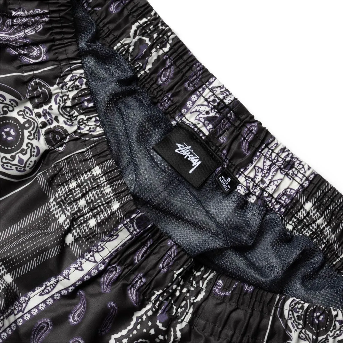 PAISLEY PLAID WATER SHORT