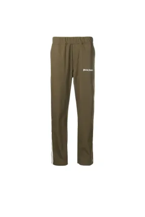 Palm Angels Logo-print cargo pants khaki