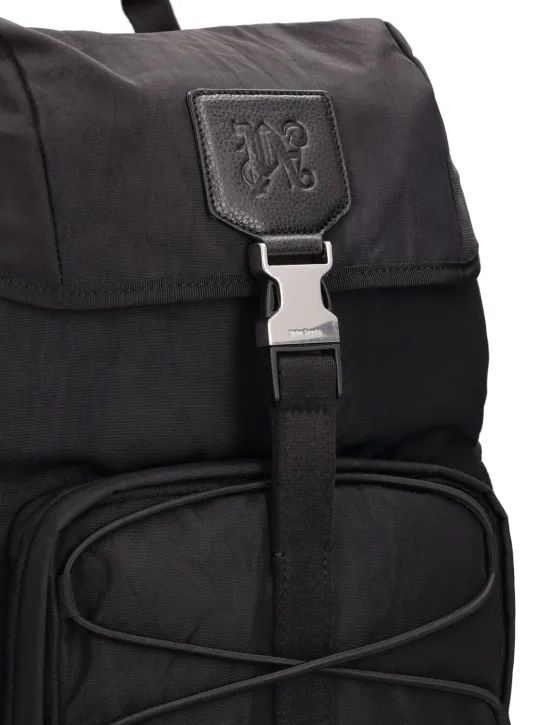 Palm Angels   Monogram nylon backpack 