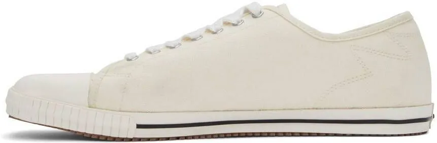Palm Angels Off-White Vulcanized Low-Top Sneakers