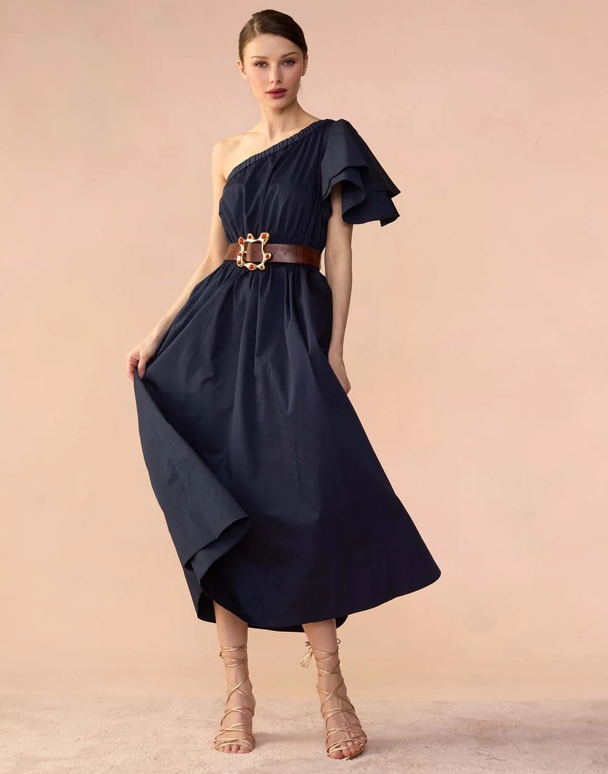 Palma Dress - Navy