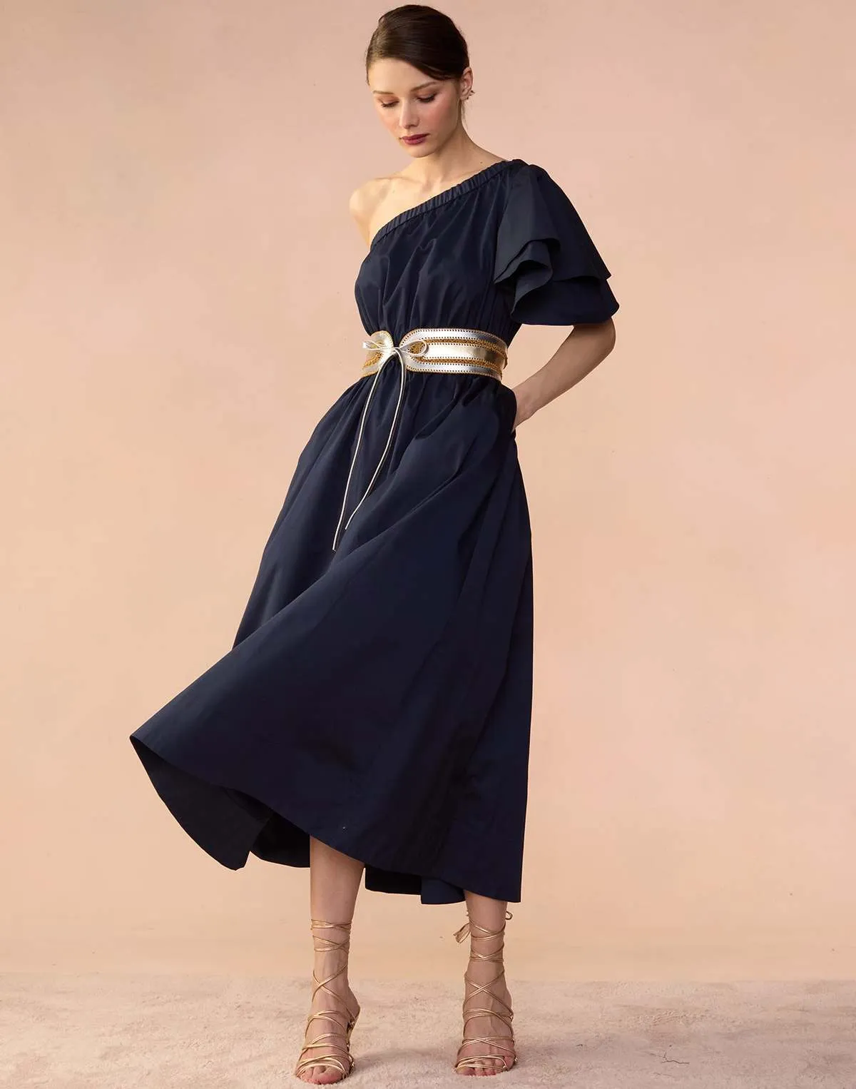 Palma Dress - Navy