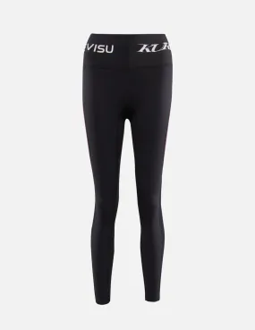 Panelled Mid Rise Leggings
