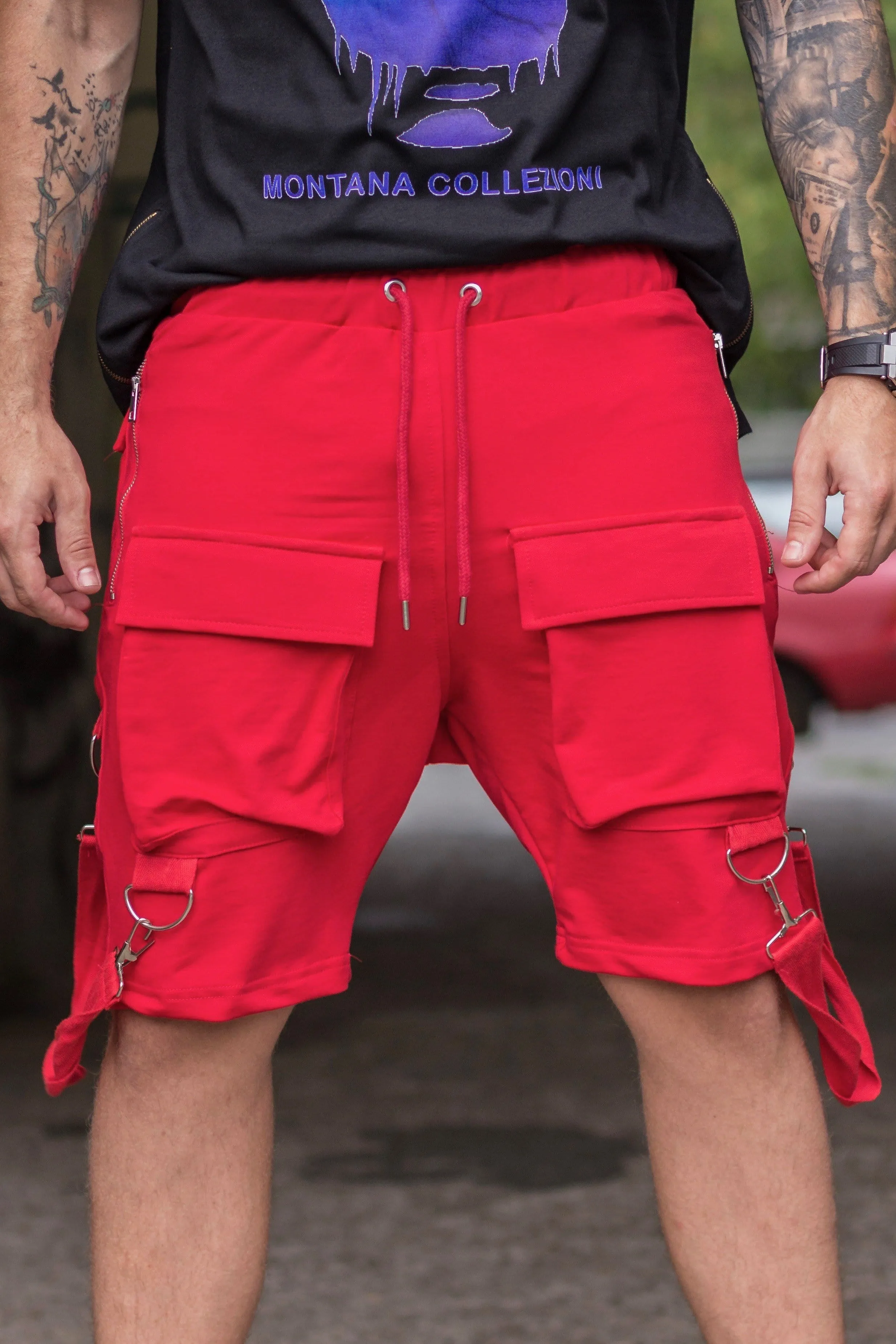 Pantaloni scurti GB Red