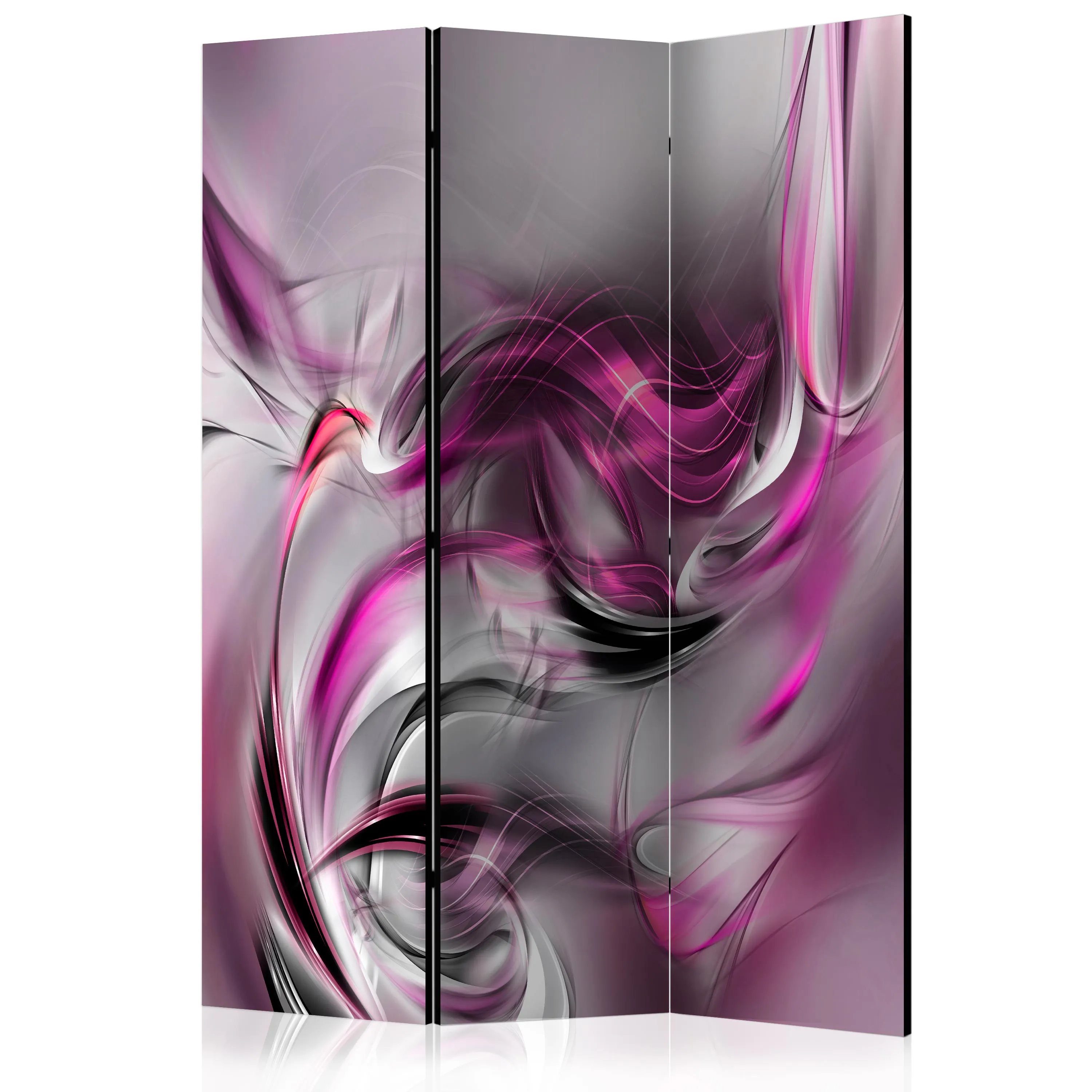 Paravento Pink Swirls II [Room Dividers]