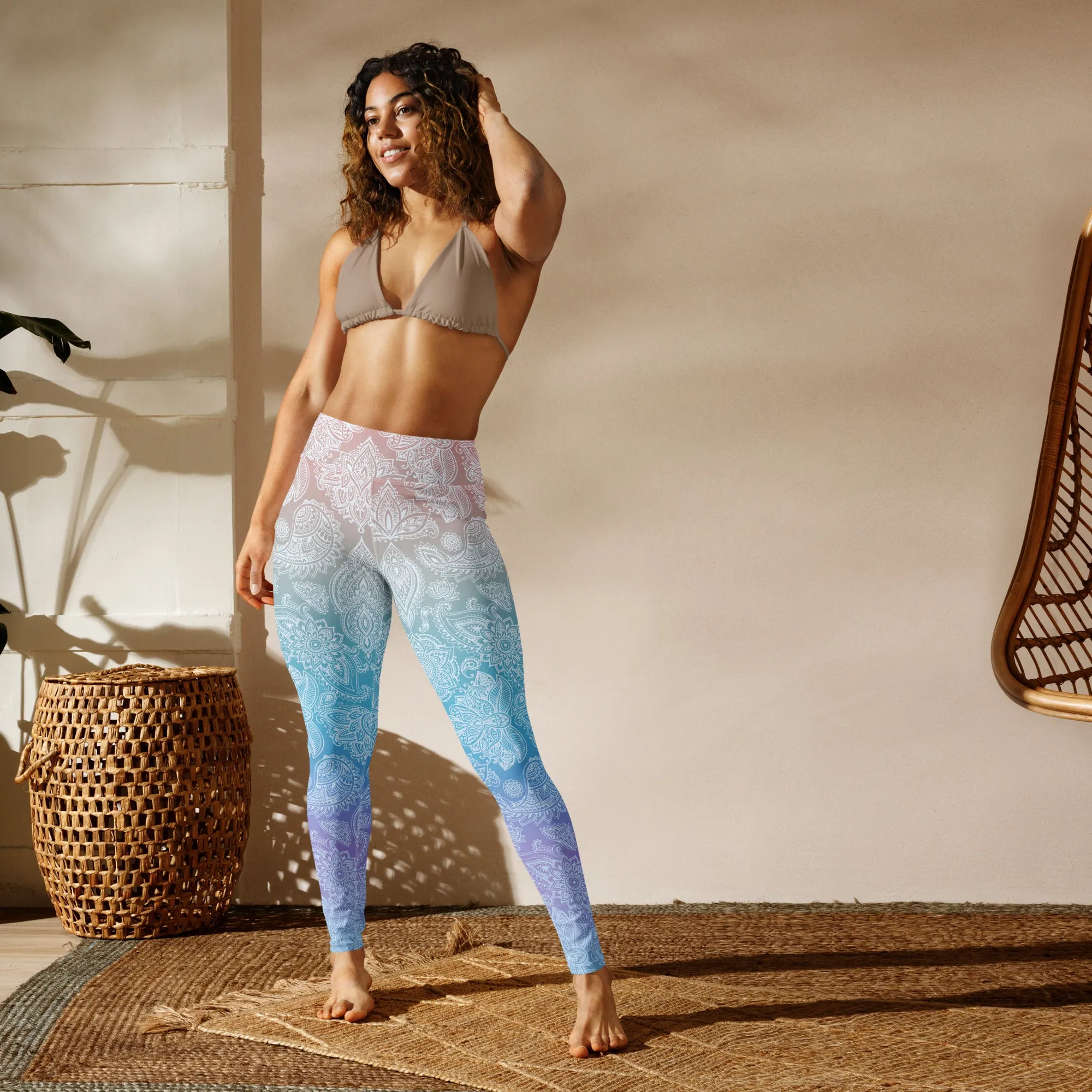 Pastel Spiritual Yoga Leggings