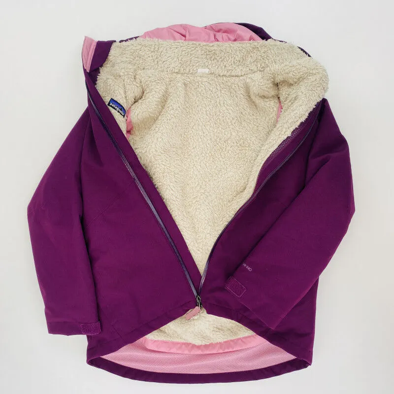 Patagonia  Girls' 4-in-1 Everyday Jkt - Giacca antipioggia di seconda mano - Bambino - Viola - M / 10