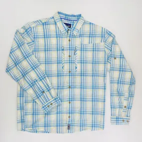 Patagonia  M'S L/S Sun Stretch Shirt - Camicia di seconda mano - Uomo - Blu - M