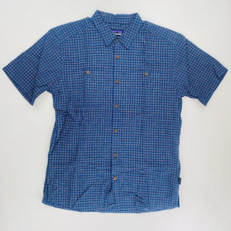 Patagonia  M'S Step Shirt - Camicia di seconda mano - Uomo - Blu - M