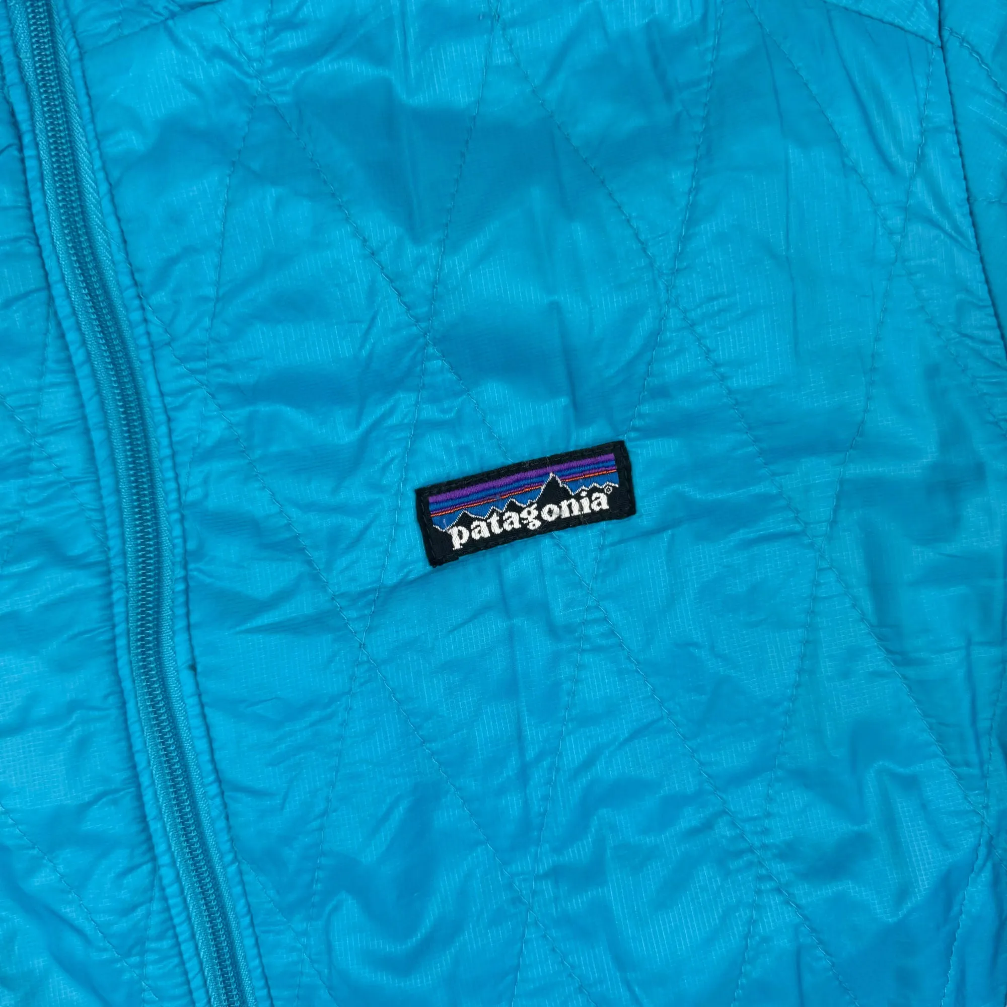 Patagonia Primaloft Quilted Light Puffer Jacket Blue