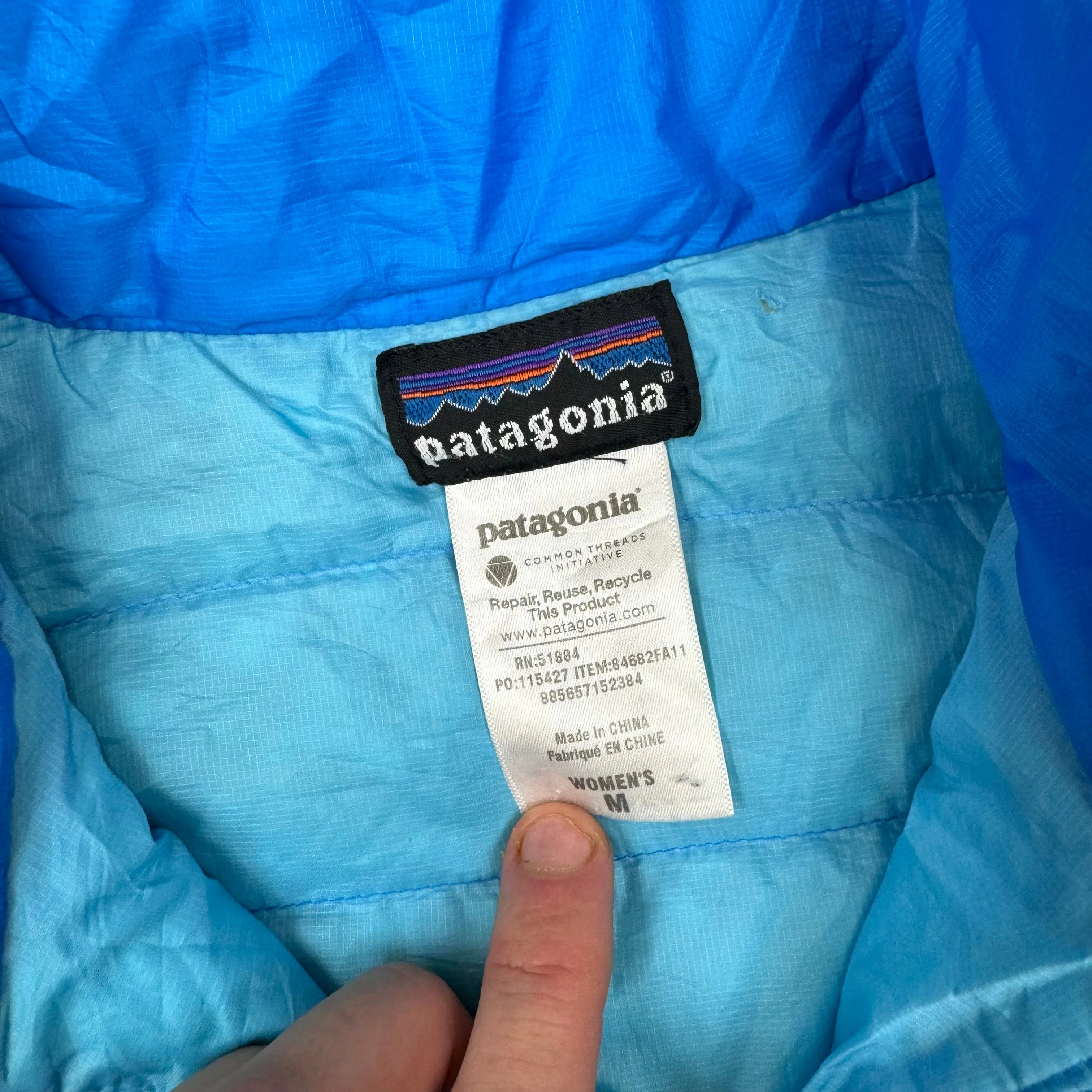 Patagonia Puffer Jacket Blue