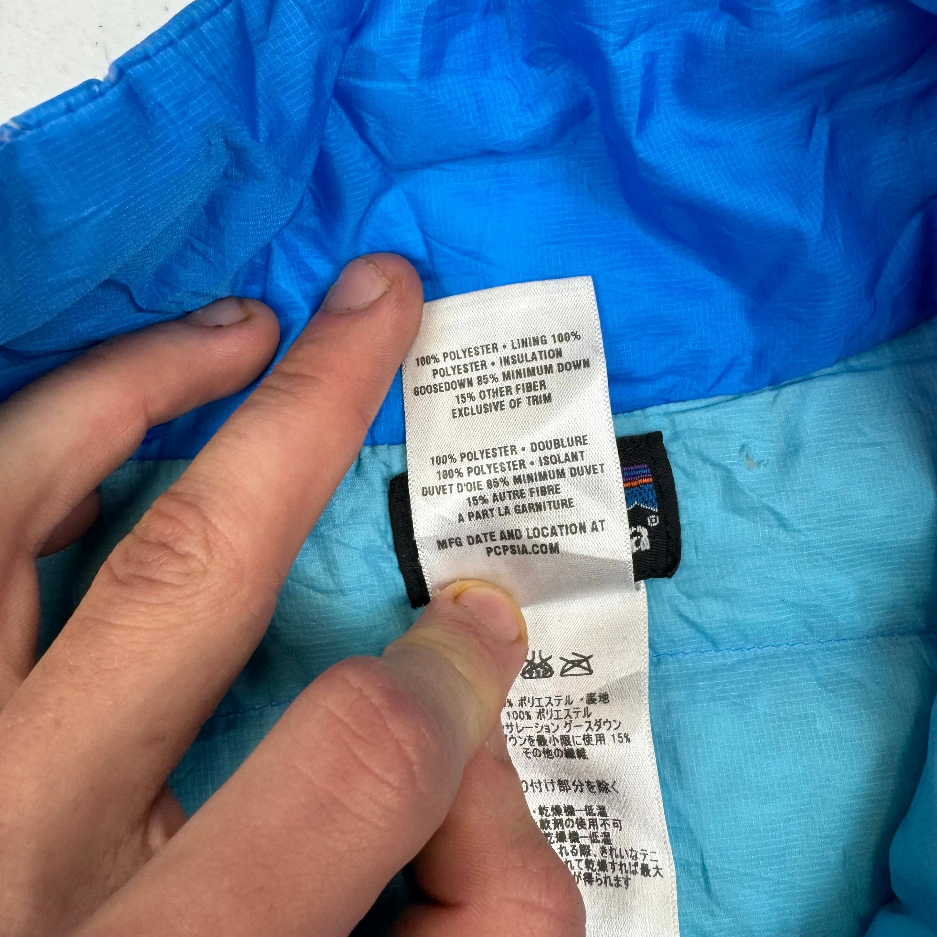 Patagonia Puffer Jacket Blue