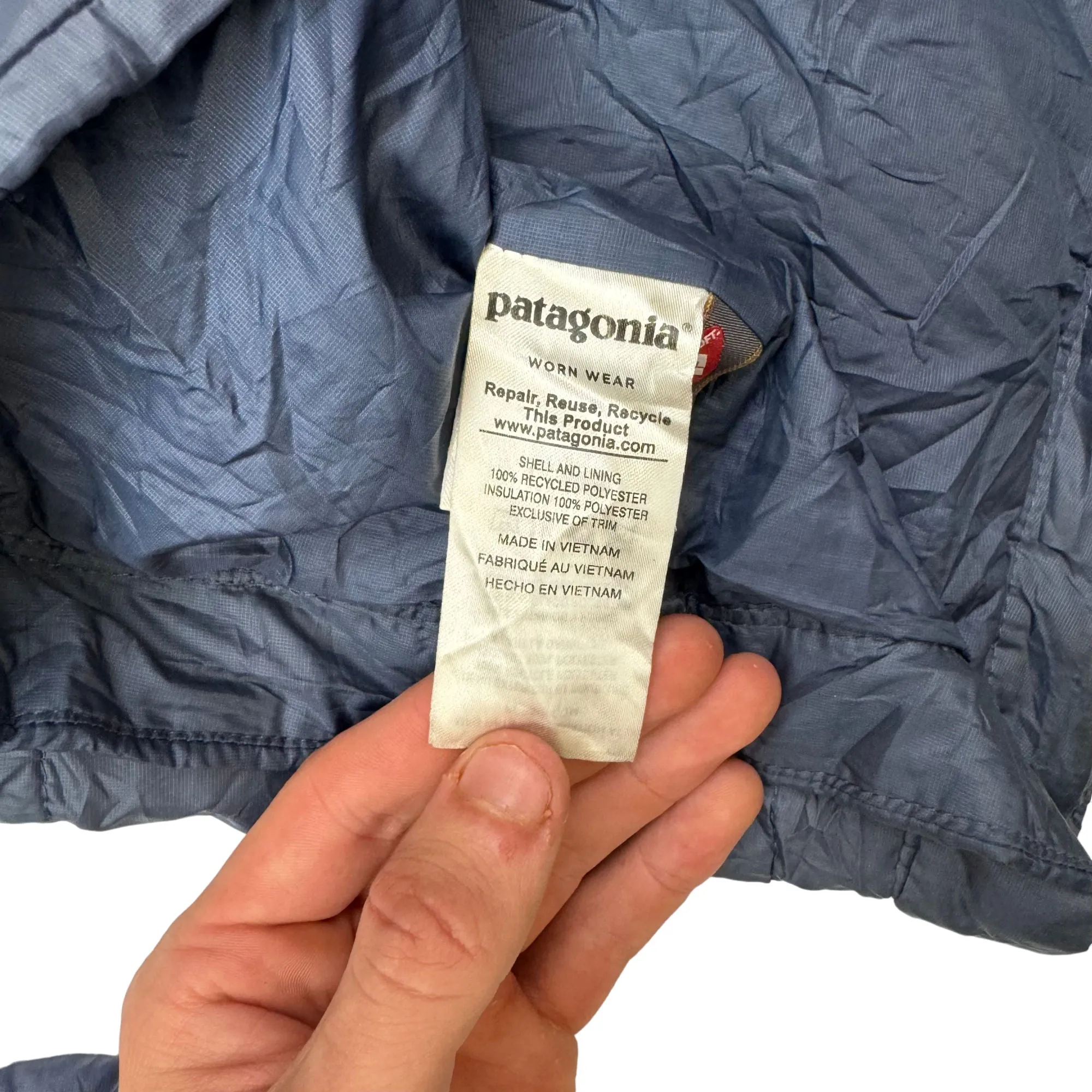 Patagonia Quilted Light Puffer Jacket Blue