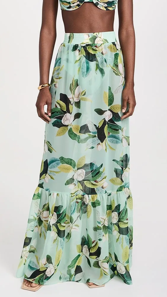 PatBO   Magnolia Beach Skirt 