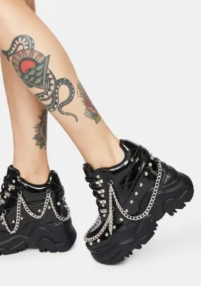 Patent Space Candy Platform Sneakers-