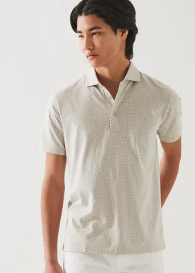 Patrick Assaraf Knit Polo- Safari