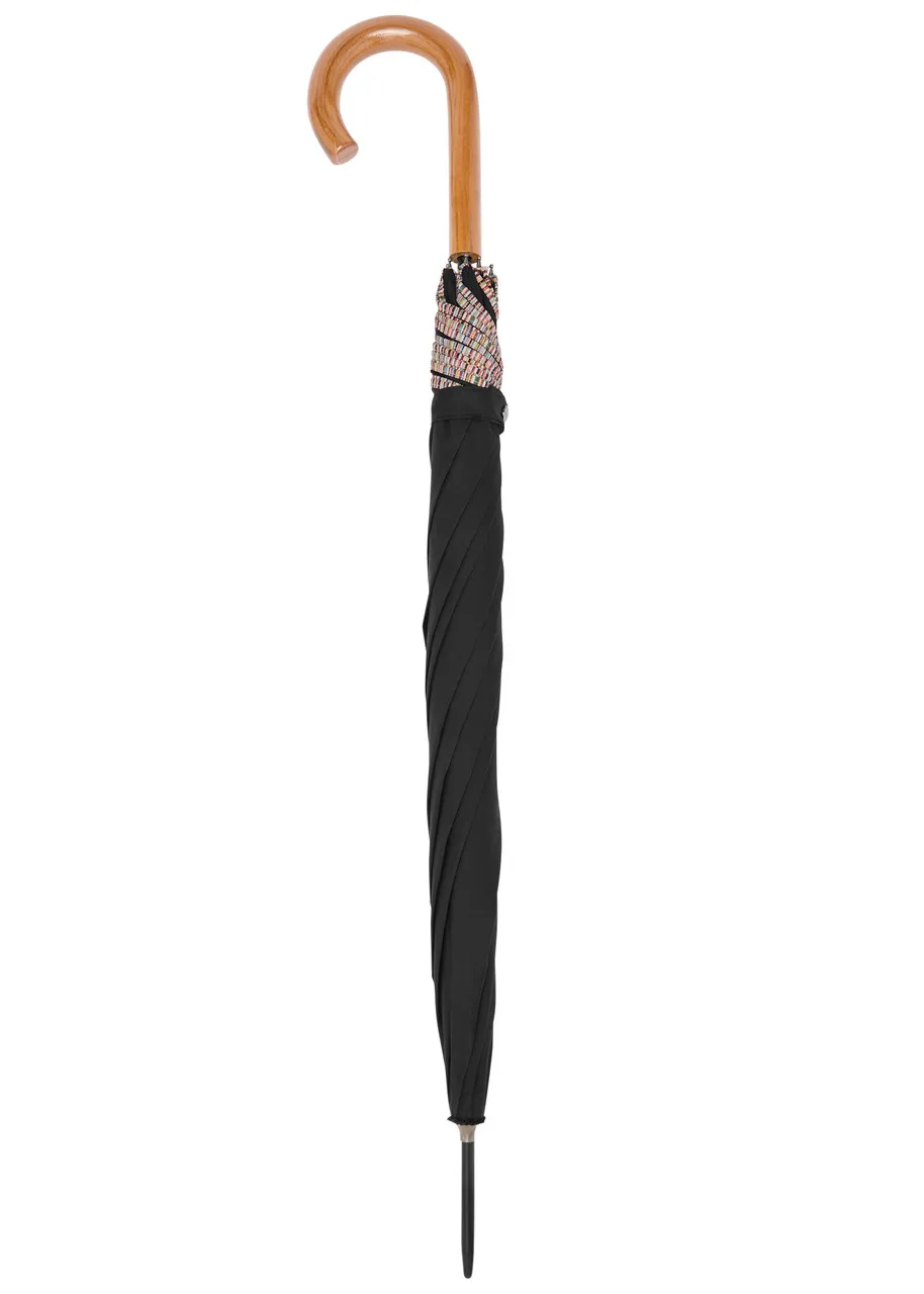 PAUL SMITH Stripe-trimmed umbrella  -                         -                     -                
