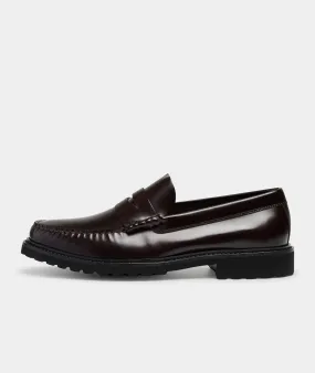 Penny Loafer - Brown Polido Leather