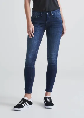 Performance Denim Mid Rise Skinny Jeans (Women's)