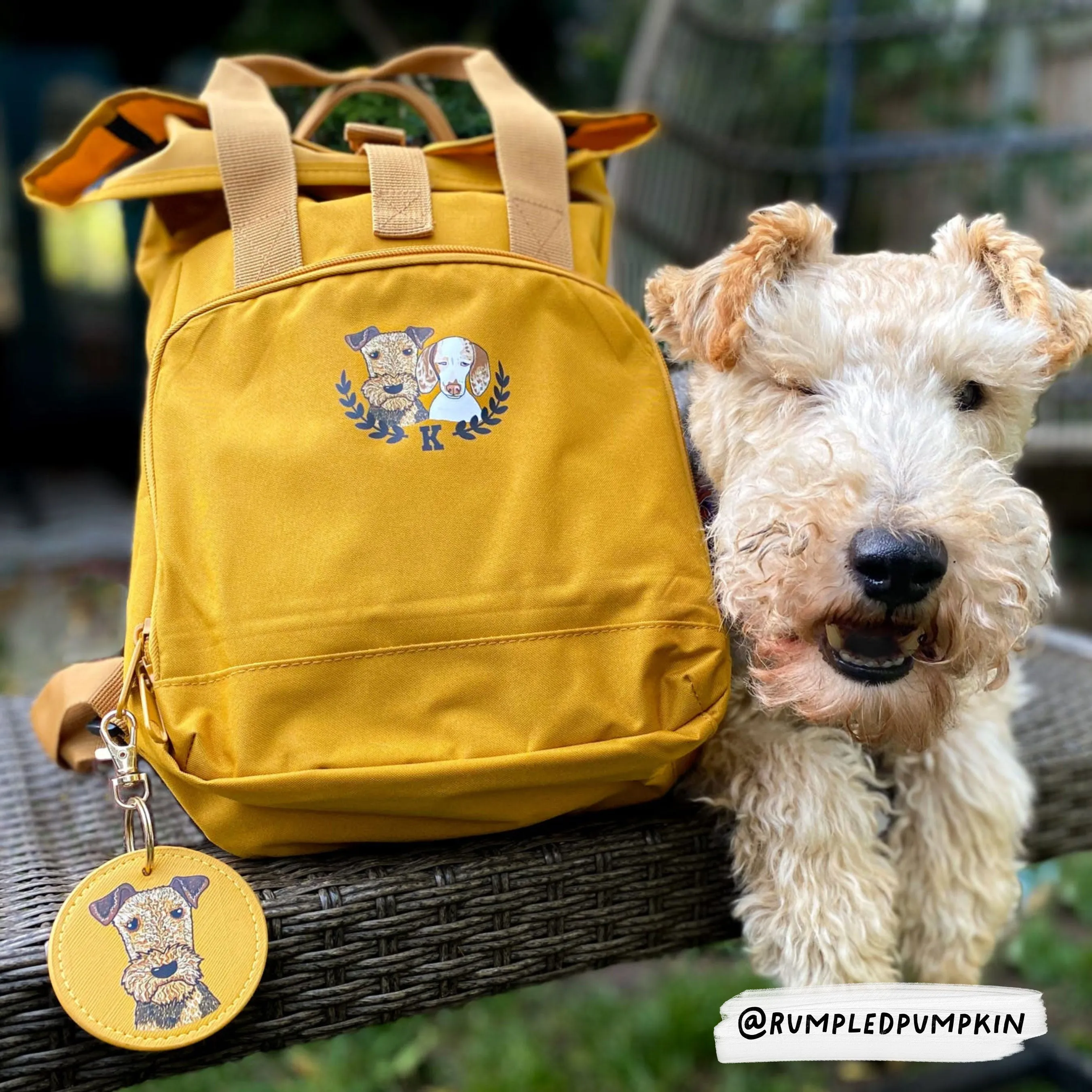 Personalised Dog Backpack