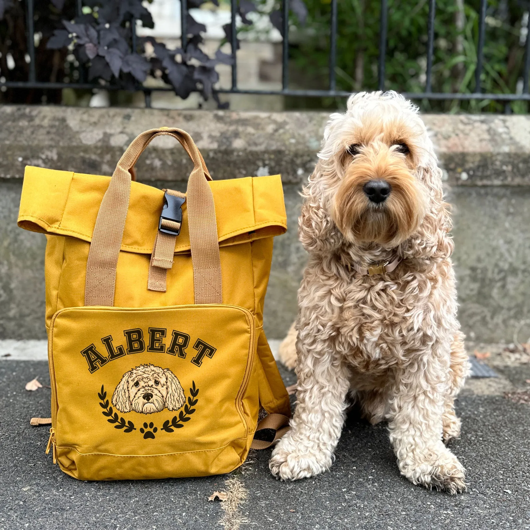 Personalised Ulti - Mutt Dog Backpack