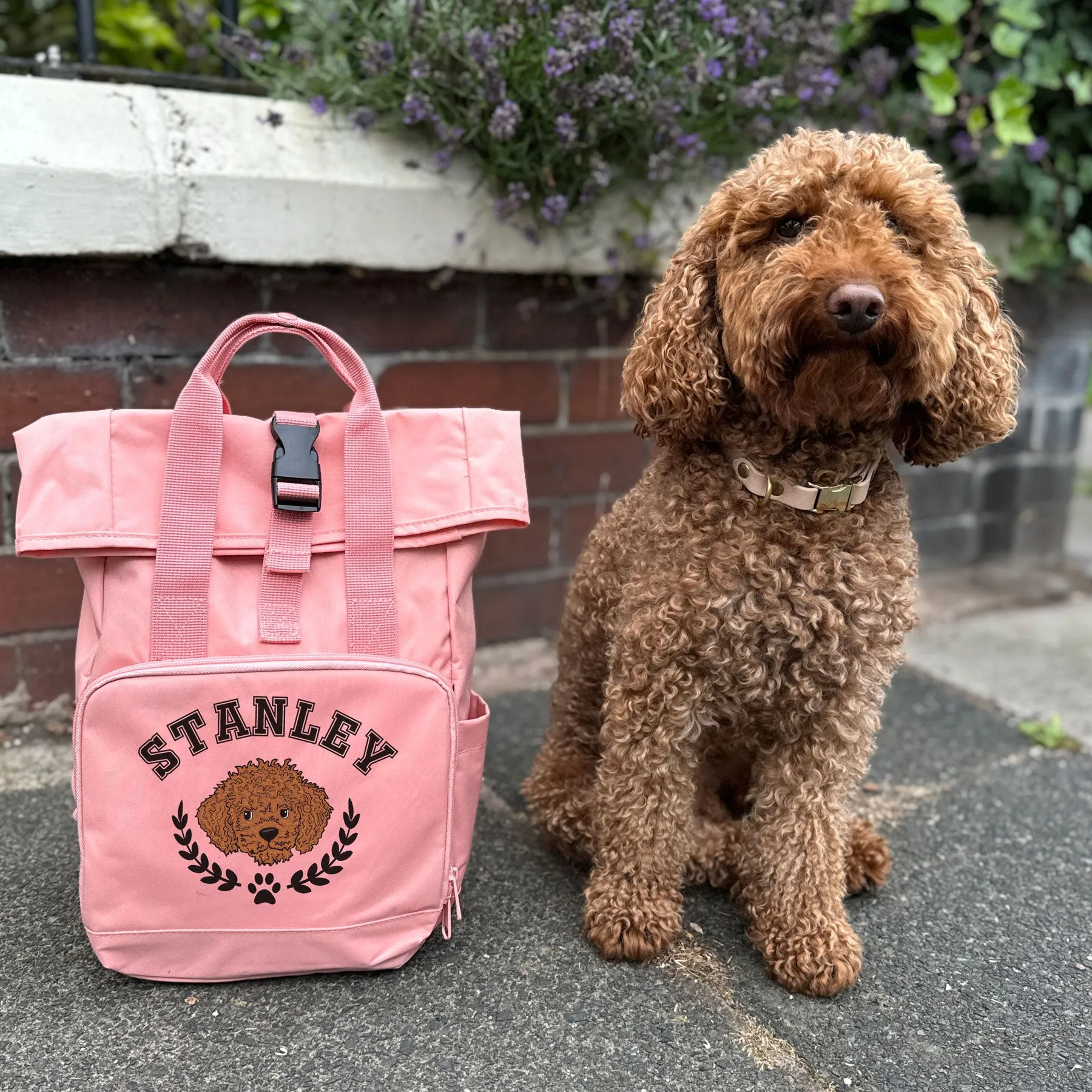 Personalised Ulti - Mutt Dog Backpack