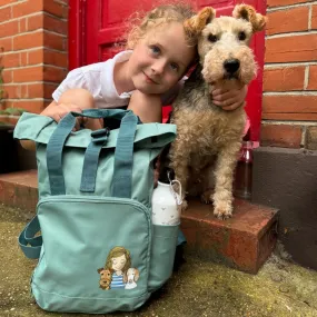 Personalised You and Your Dog Children's Backpack