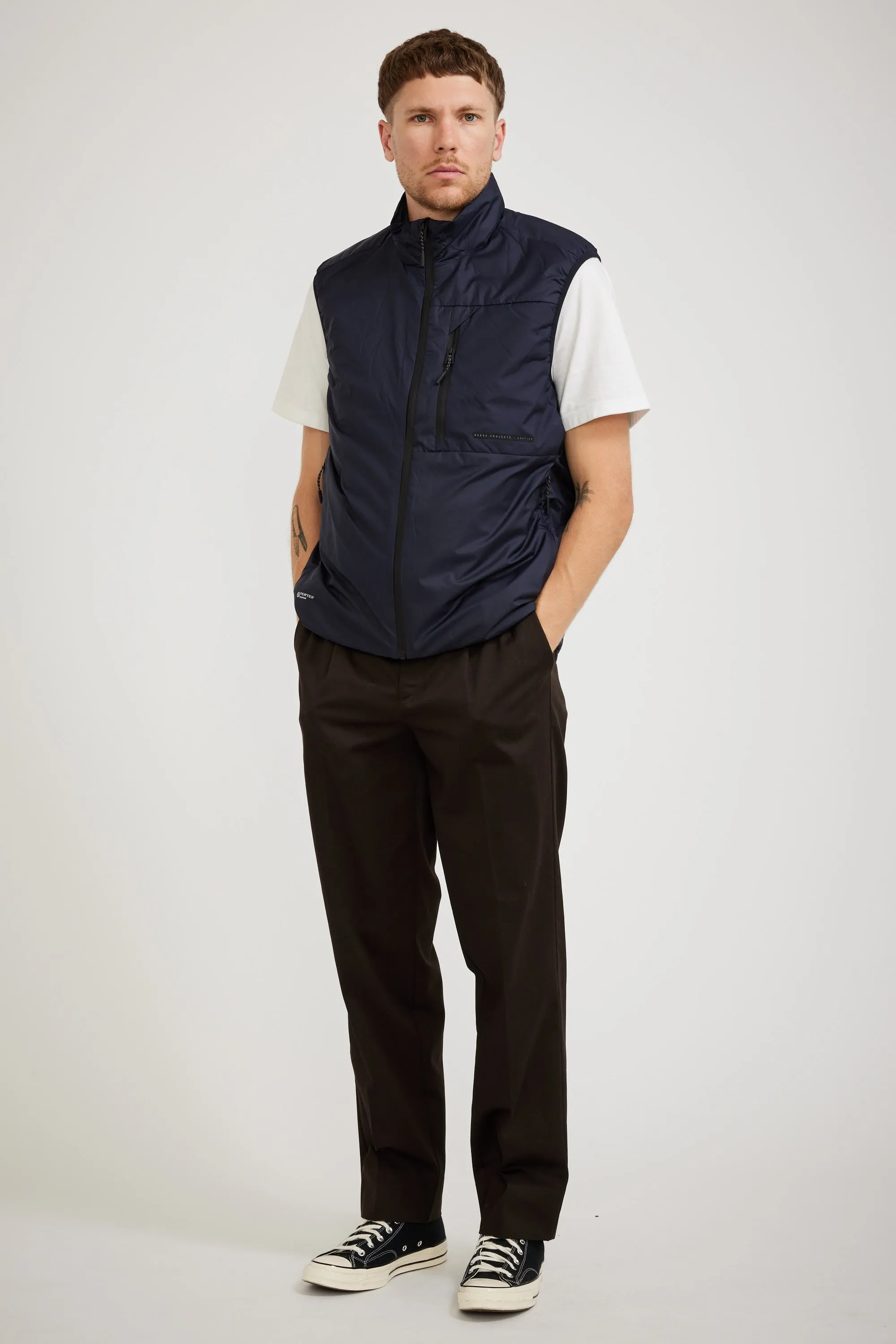 Pertex Quantum Midlayer Vest Dark Navy