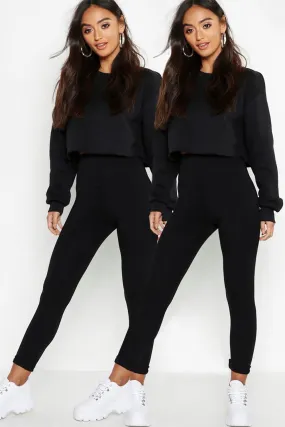 Petite Two Pack High Waist Leggings