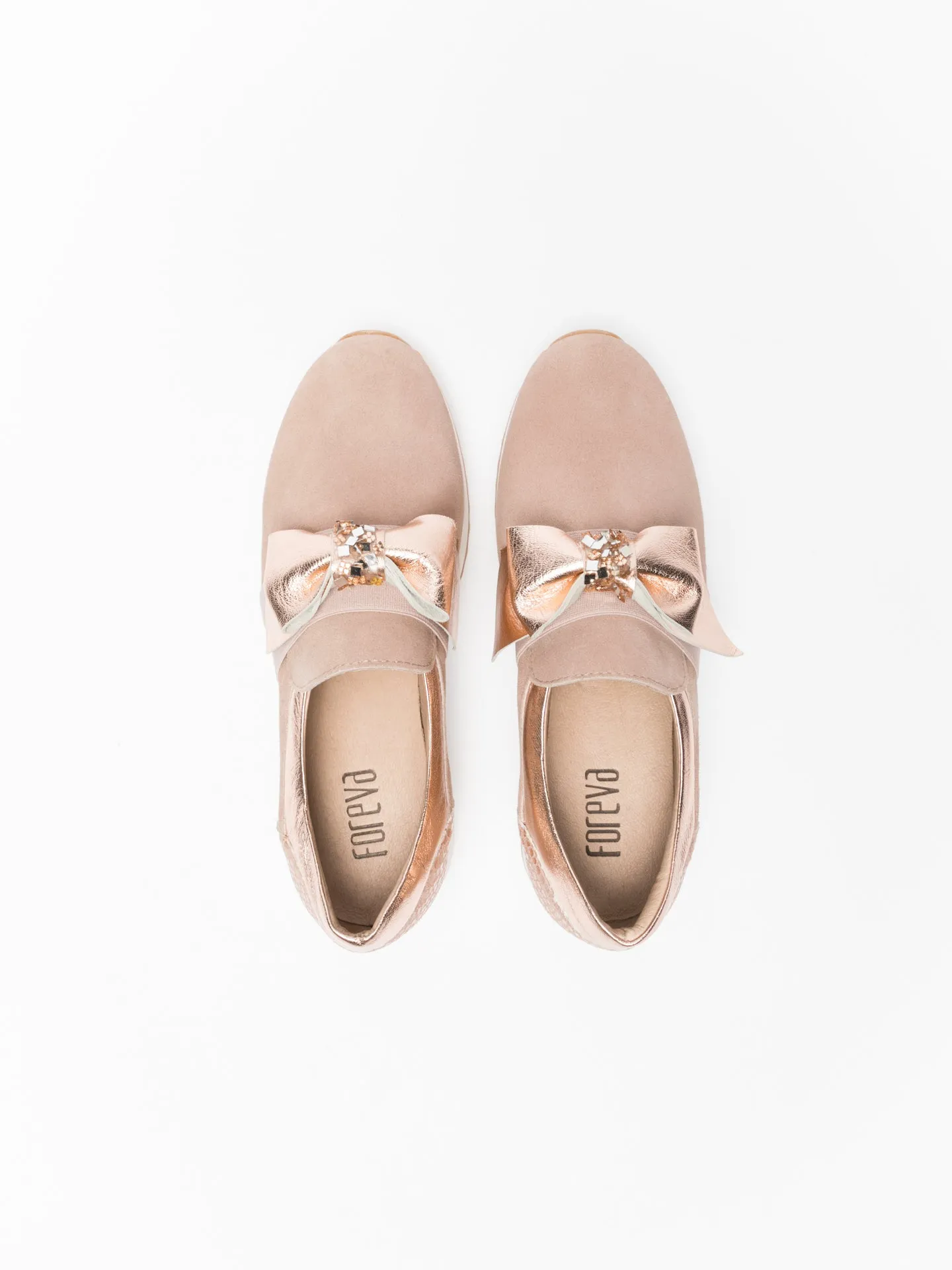 Pink Bow Trainers