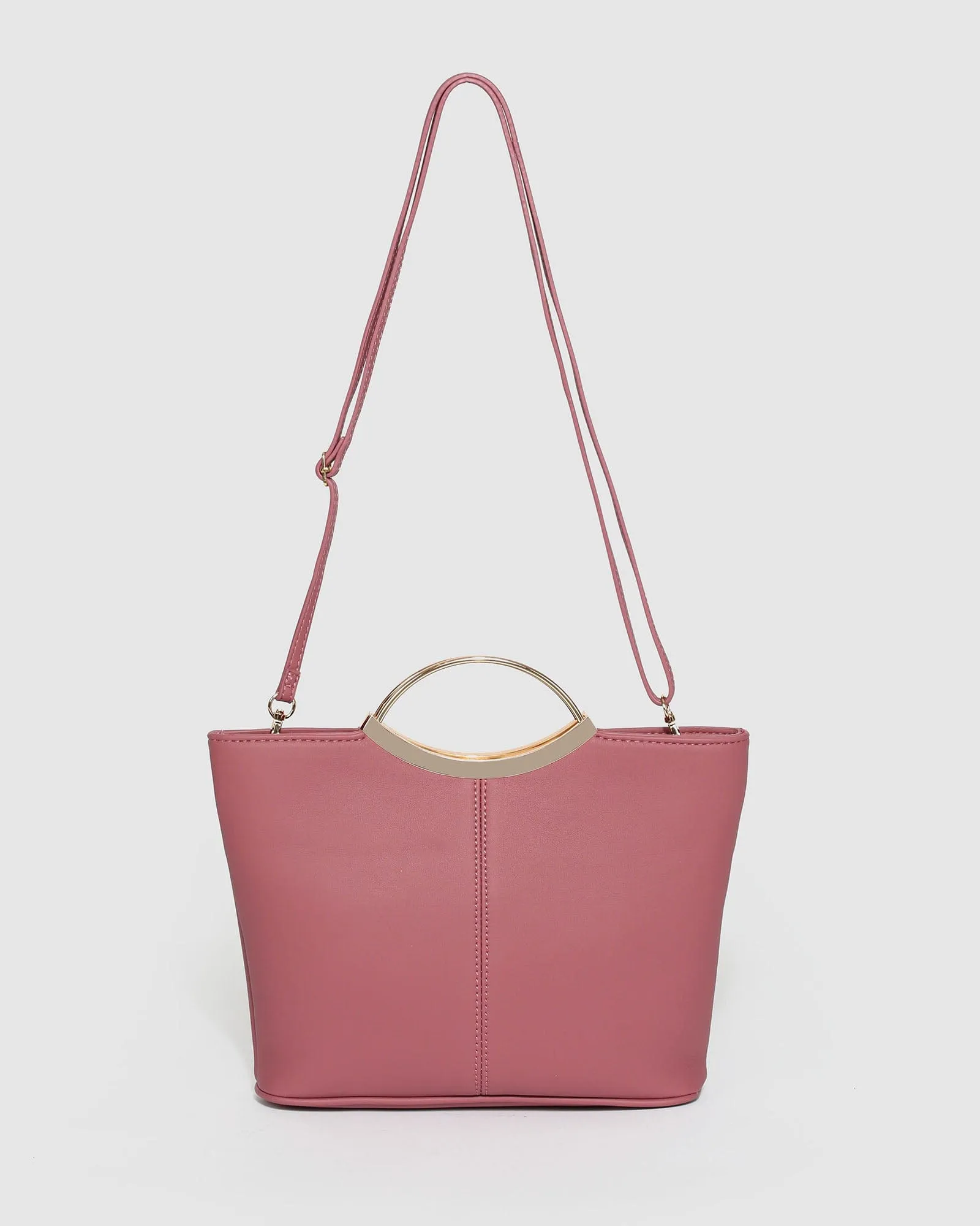 Pink Jessie Clutch Bag