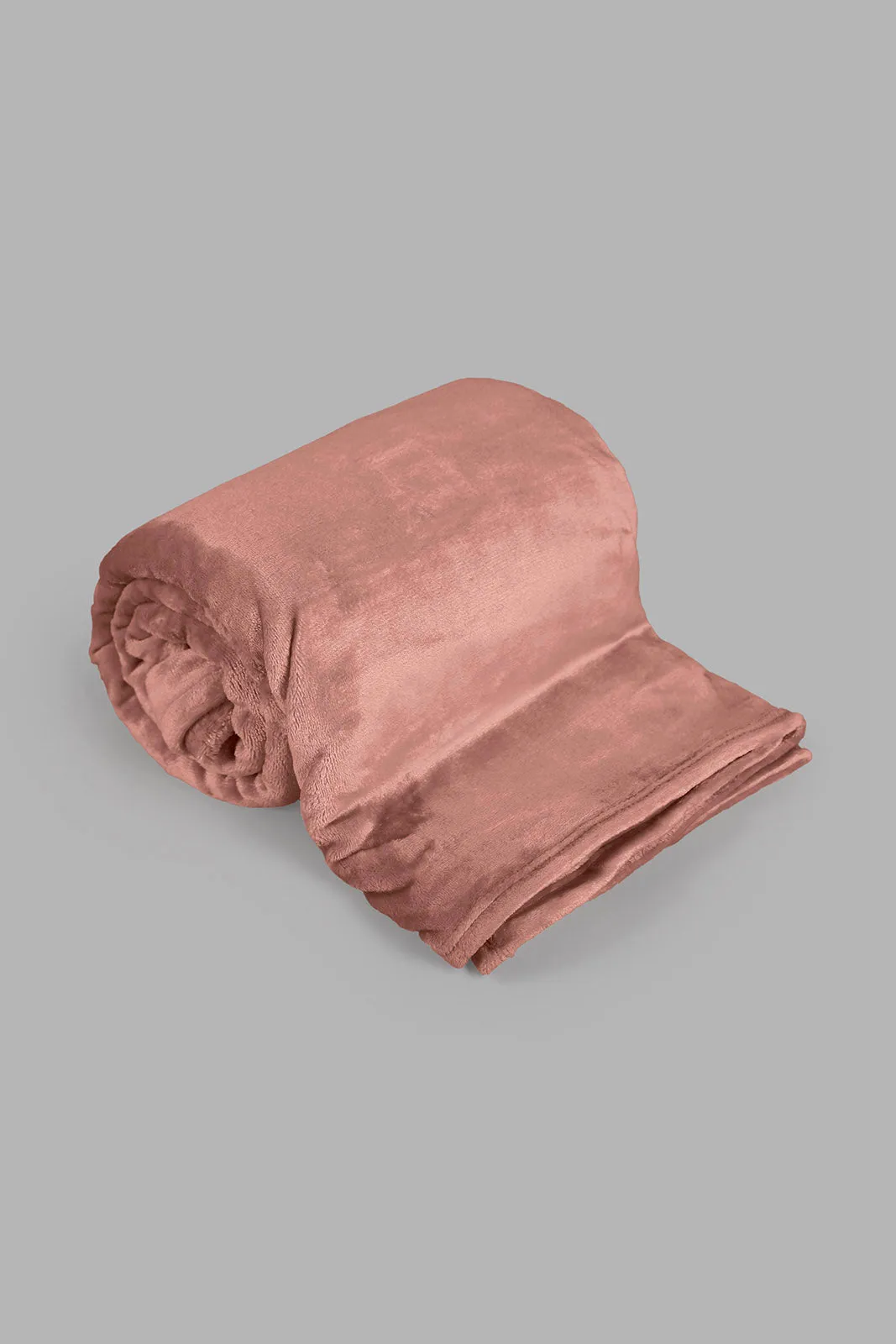 Pink Plain Ultra Soft Blanket (Single Size)