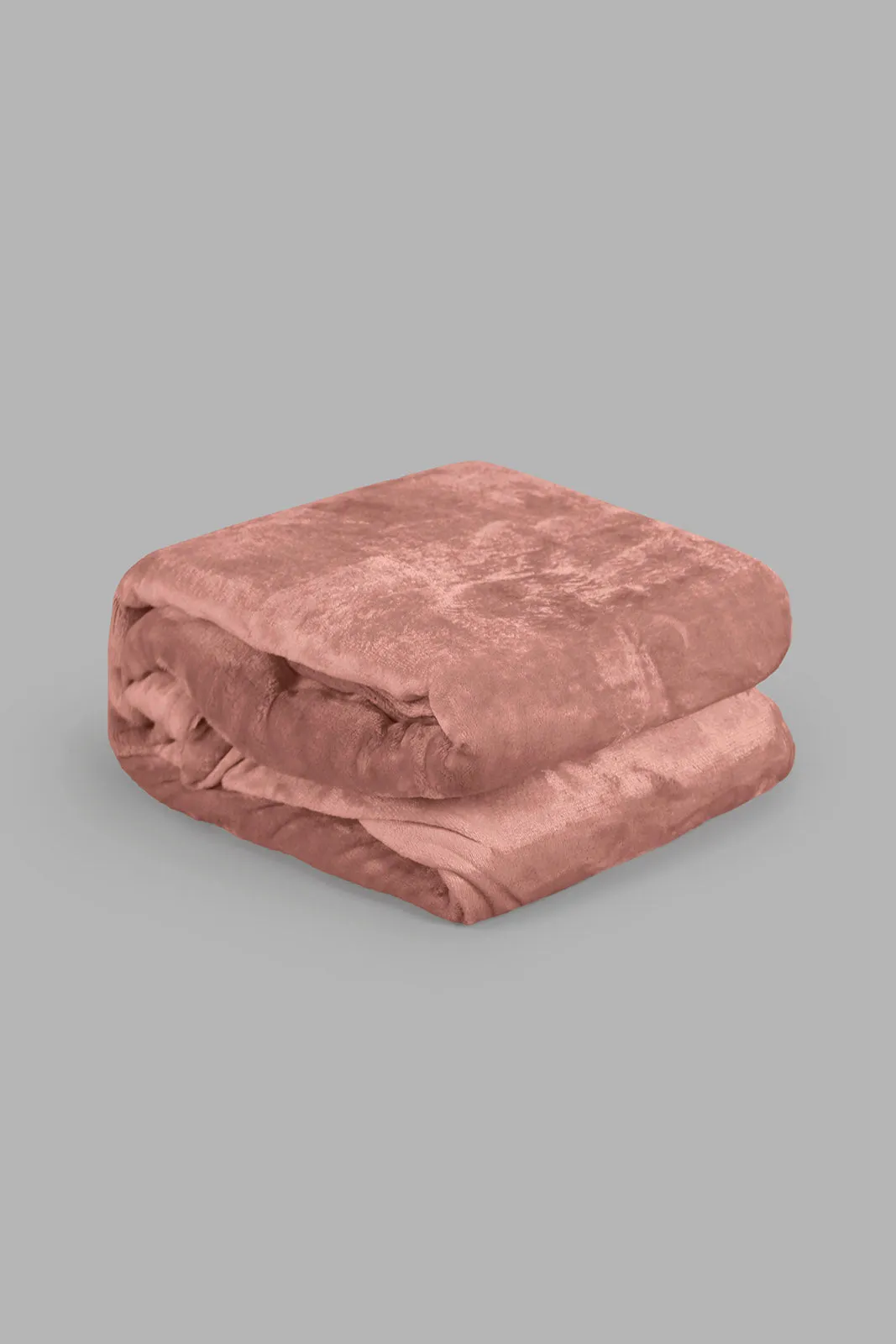Pink Plain Ultra Soft Blanket (Single Size)