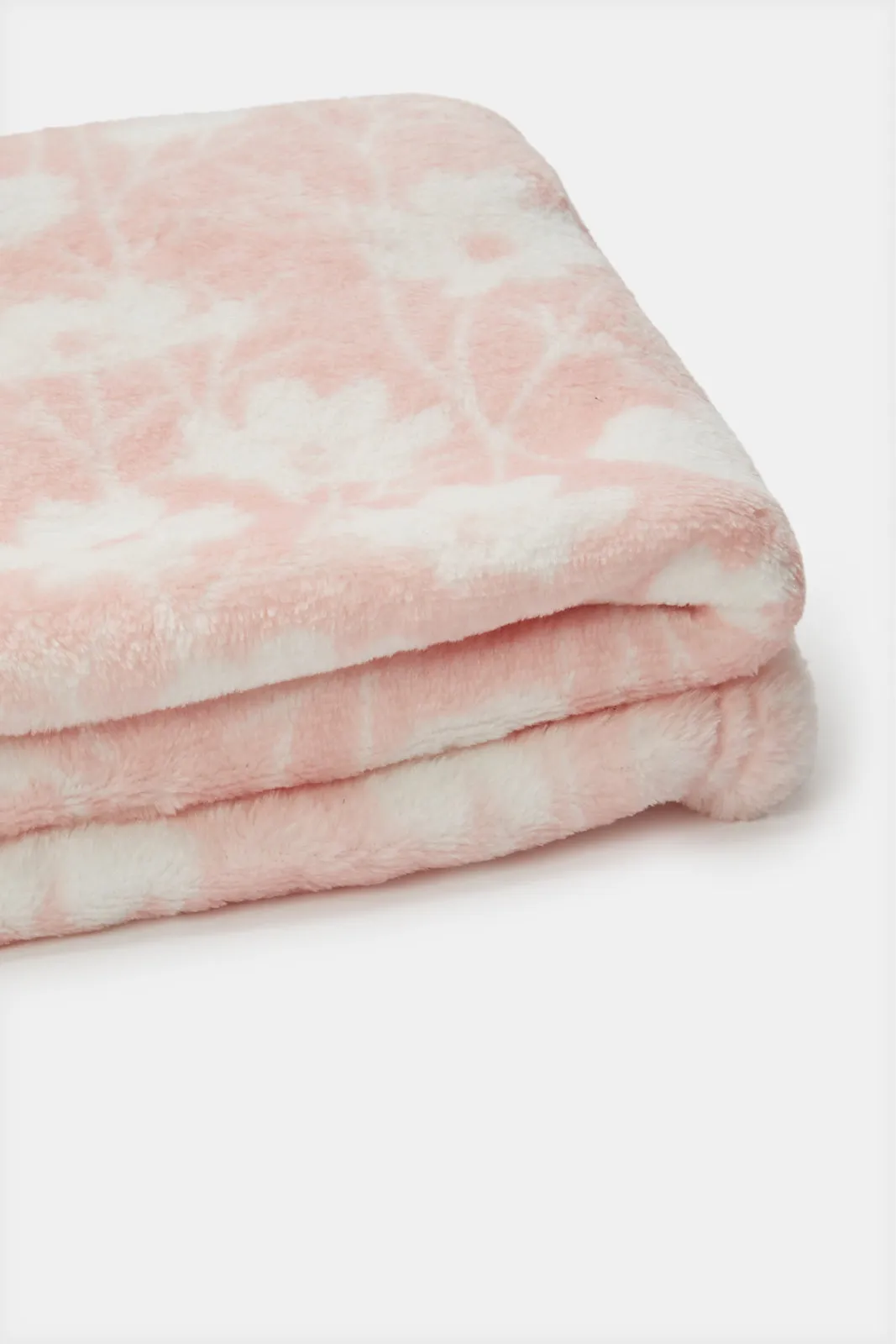 Pink Rabbit Plush Toy With Blanket