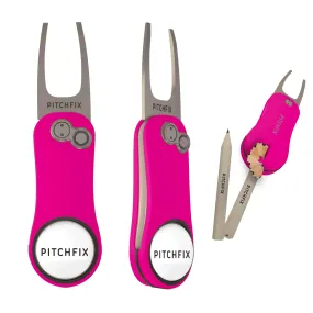 Pitchfix Hybrid 2.0 Divot Tool - Fluro Pink