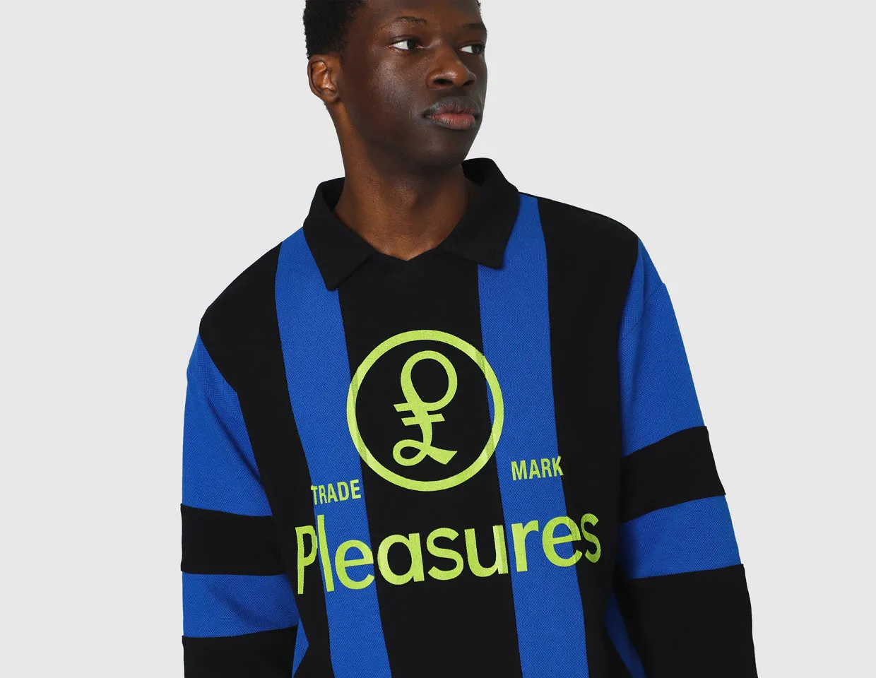 Pleasures Trespass Rugby Polo / Black