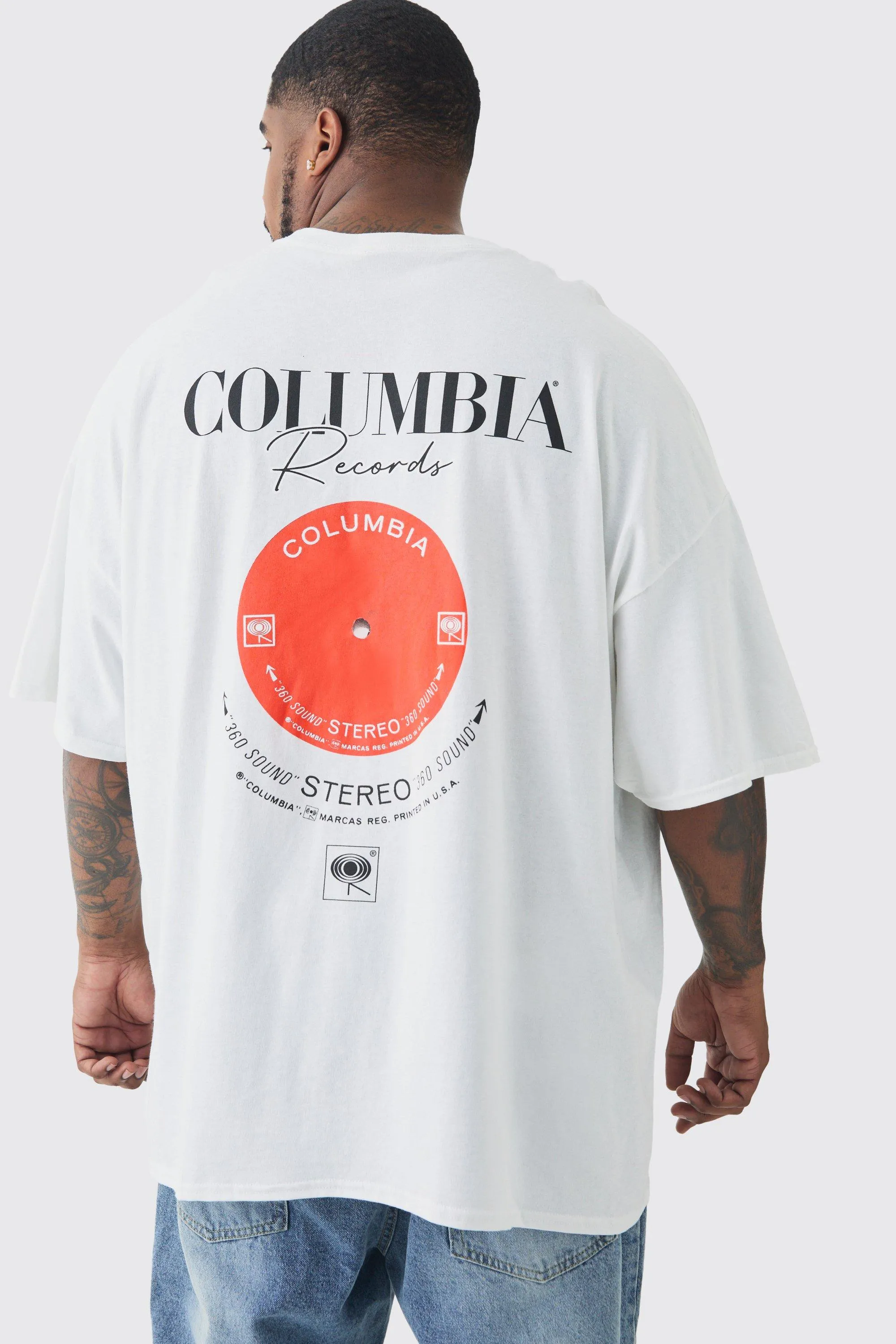 Plus Columbia Records License T-shirt