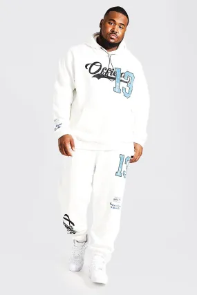 Plus Official Varsity Applique Tracksuit