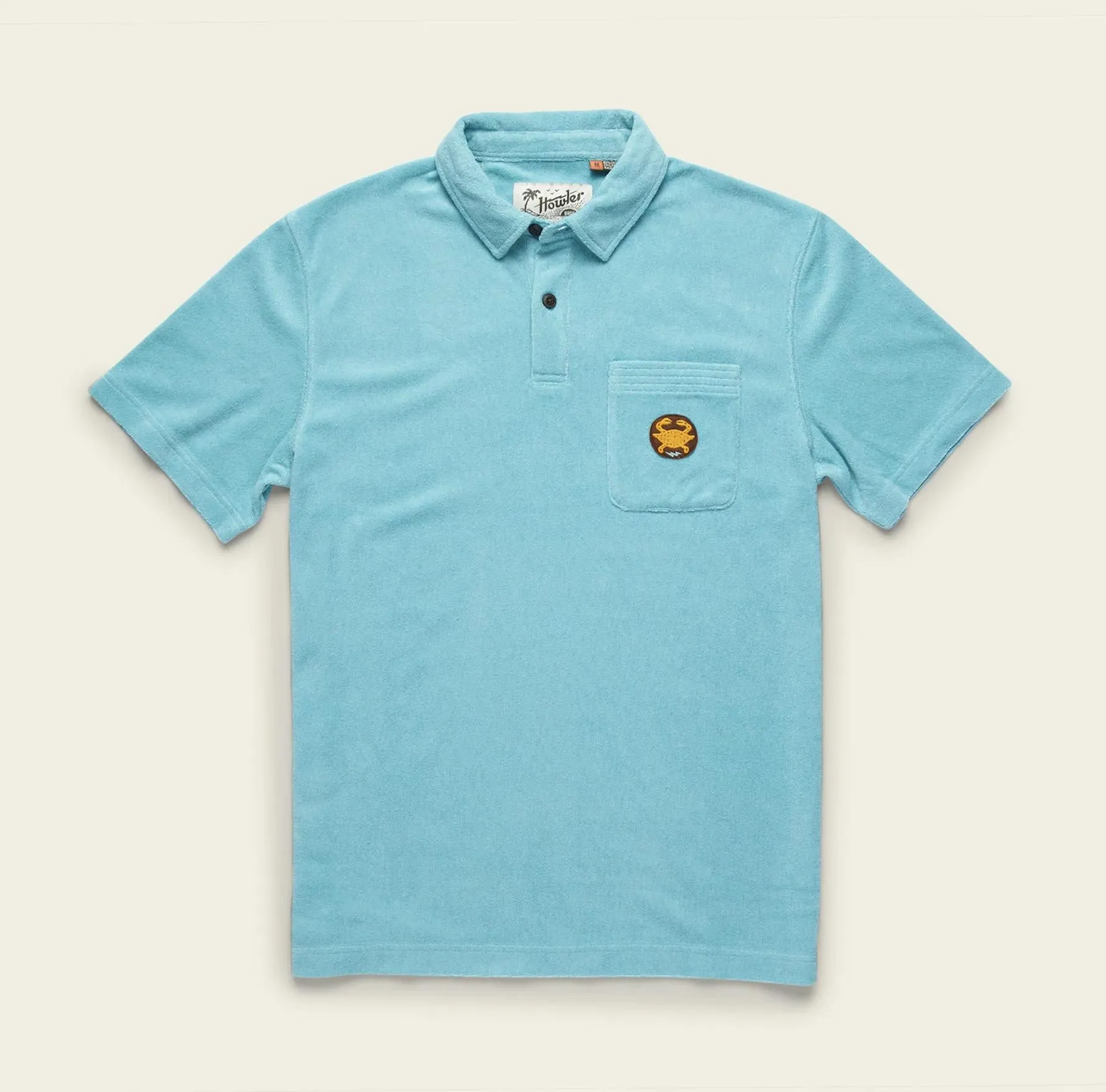 Plusherman Terry Polo - Nile Blue
