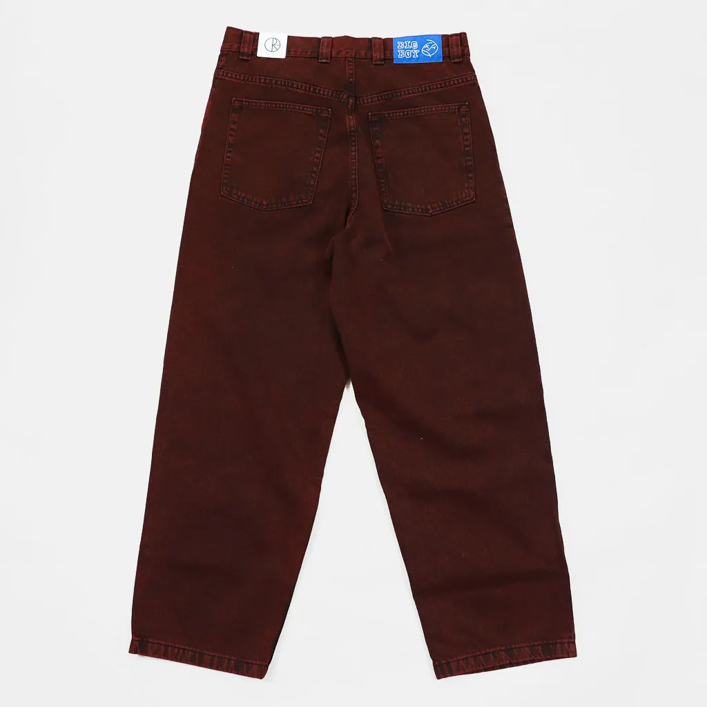 Polar Skate Co. - Big Boy Denim Jeans - Red Black