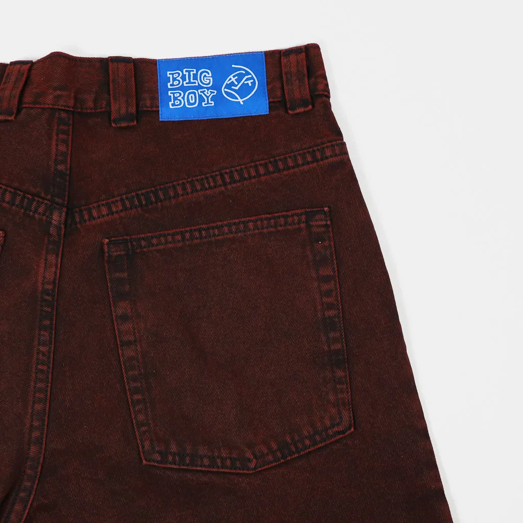 Polar Skate Co. - Big Boy Denim Jeans - Red Black