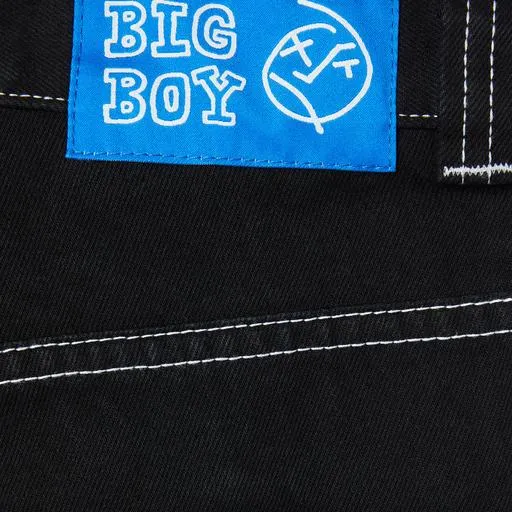 Polar Skate Co. - Big Boy Jeans - Black / White