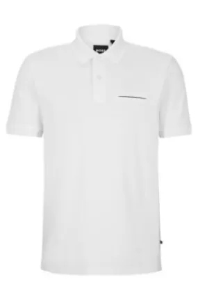 Polo shirt with moisture management
