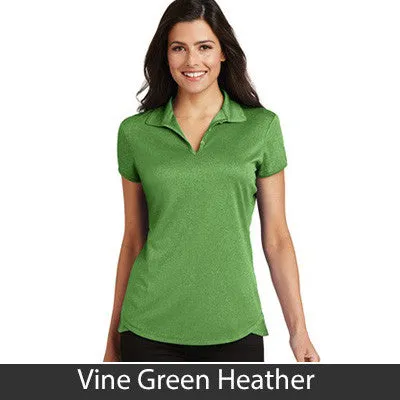 Port Authority Ladies Trace Heather Polo