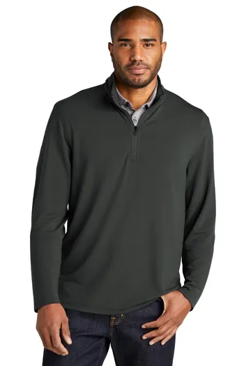 Port Authority - Microterry 1/4-Zip Pullover. K825