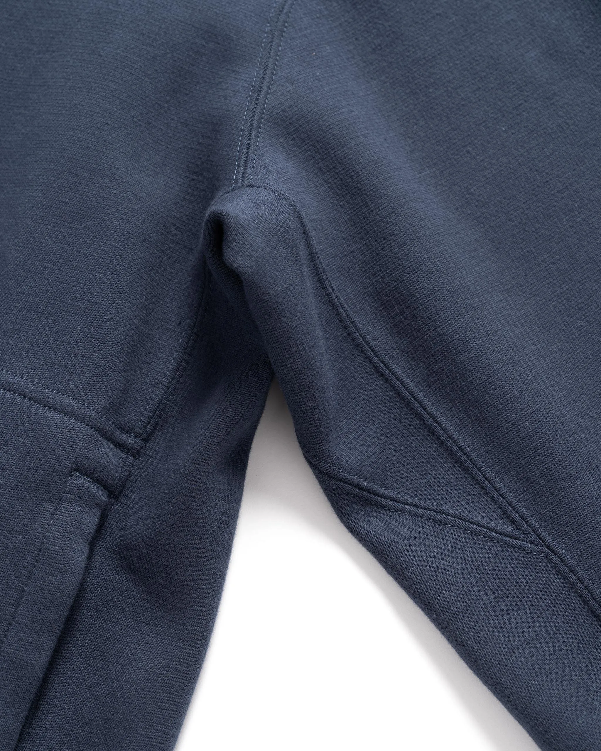 Prime Pullover Hoodie - Suvin Cotton Terry Navy