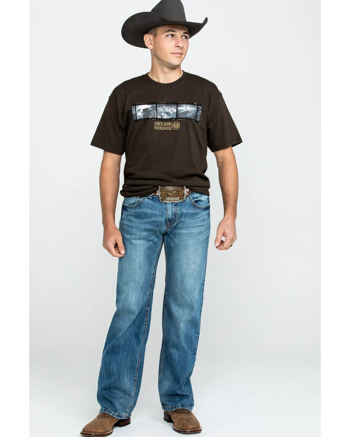 Product Name:  Rock & Roll Denim Men's Pistol Vintage Med Stretch Straight Jeans